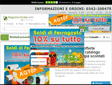 Tablet Screenshot of negoziovirtuale.com